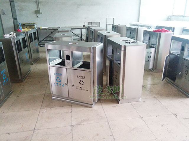    創(chuàng)新不銹鋼垃圾桶 讓環(huán)境更有價值！