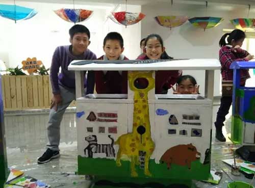 垃圾桶也可以這么藝術(shù)，你見過嗎？