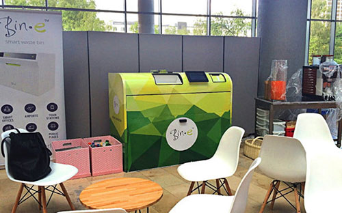 太聰明！人工智能垃圾桶能夠自動分類垃圾