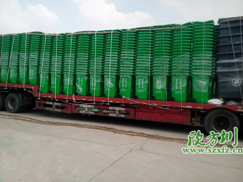欣方圳塑料環(huán)保垃圾桶，天津市場銷量倍增