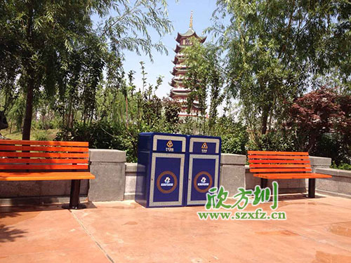 戶外分類彩繪垃圾桶什么品牌好？欣方圳為您推薦