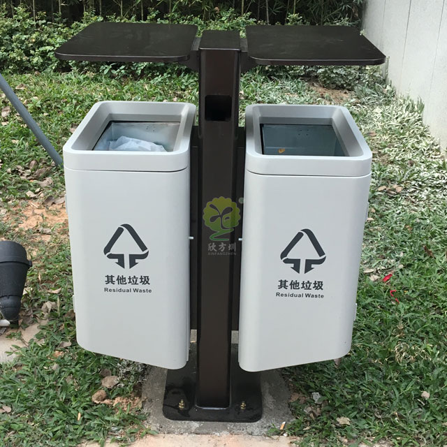 深圳坂田戶外金屬果皮箱其他垃圾分類(lèi)收集桶