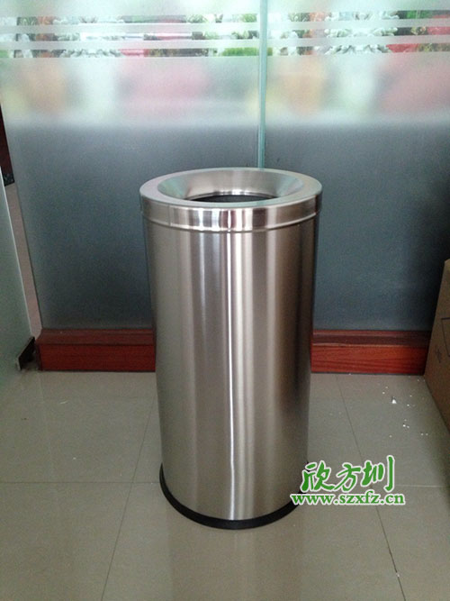  港式不銹鋼圓形垃圾桶哪里找，就找深圳欣方圳
