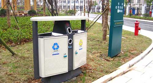 戶外垃圾桶的材質有哪些？