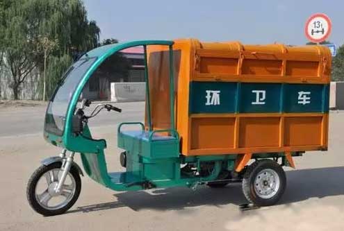 三亞街道上的垃圾箱將被取消，實施三輪電動車定時上門收集！